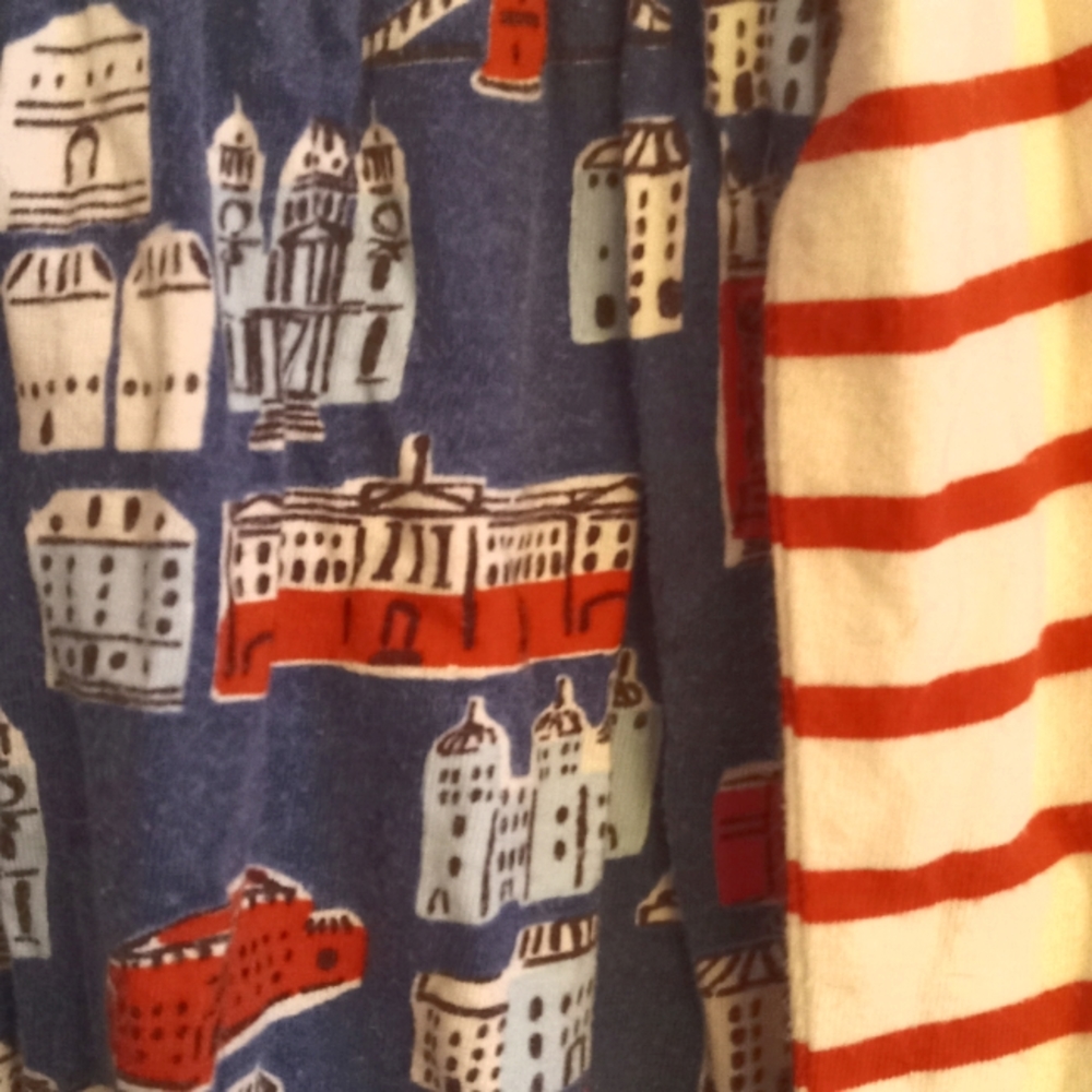 Mini Boden Cities& Stripes dress